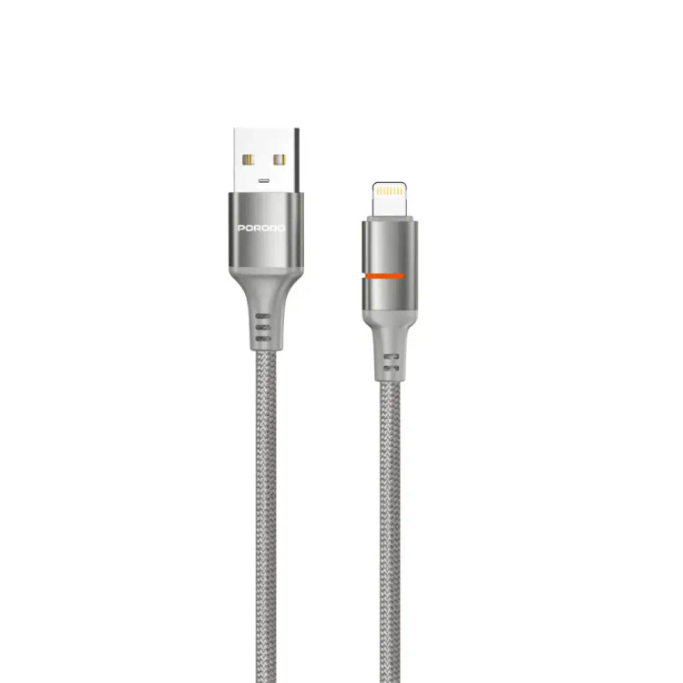 کابل شارژ USB-A به USB-C/لایتنینگ پورودو مدل PORTO