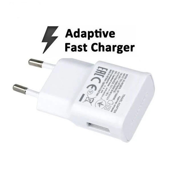شارژر دیواری 15 وات سامسونگ مدل EP-TA200 – پورت USB – دو شاخه (ویتنام)
